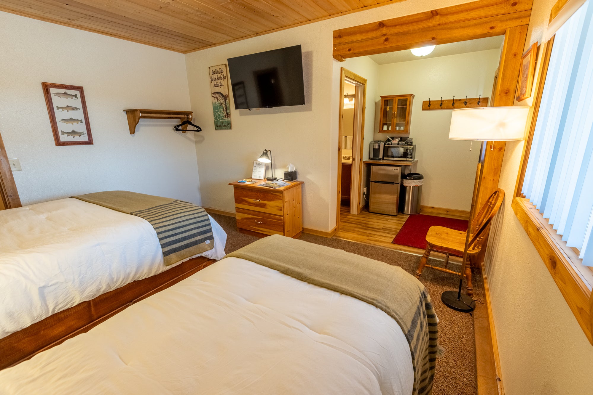 Trout Shop Lodge Room