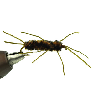 Pat's Rubber Leg Stonefly Nymph - Coffee / Brown