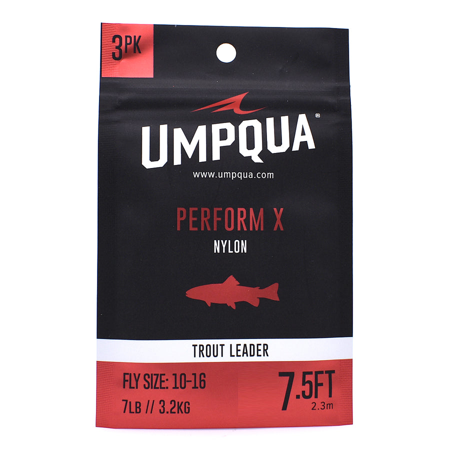 Umpqua Perform X Trout Nylon Leader-3 Pack